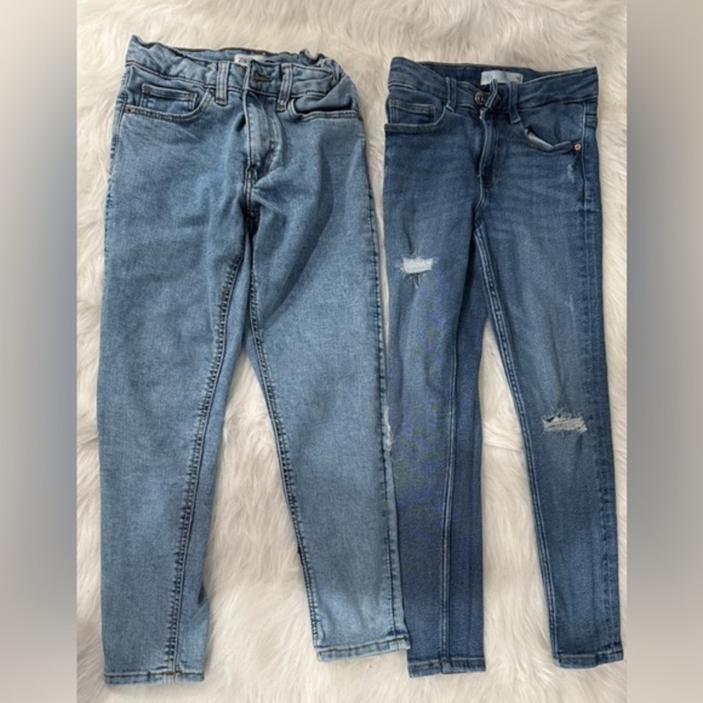 Zara girls jeans Bundle of 2